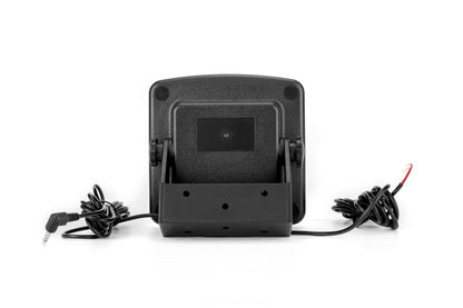 All-Terrain Waterproof External Speaker for Two-Way Mobile Radios: 15W Amplified Speaker for UTVs, Chase Trucks & Base Stations