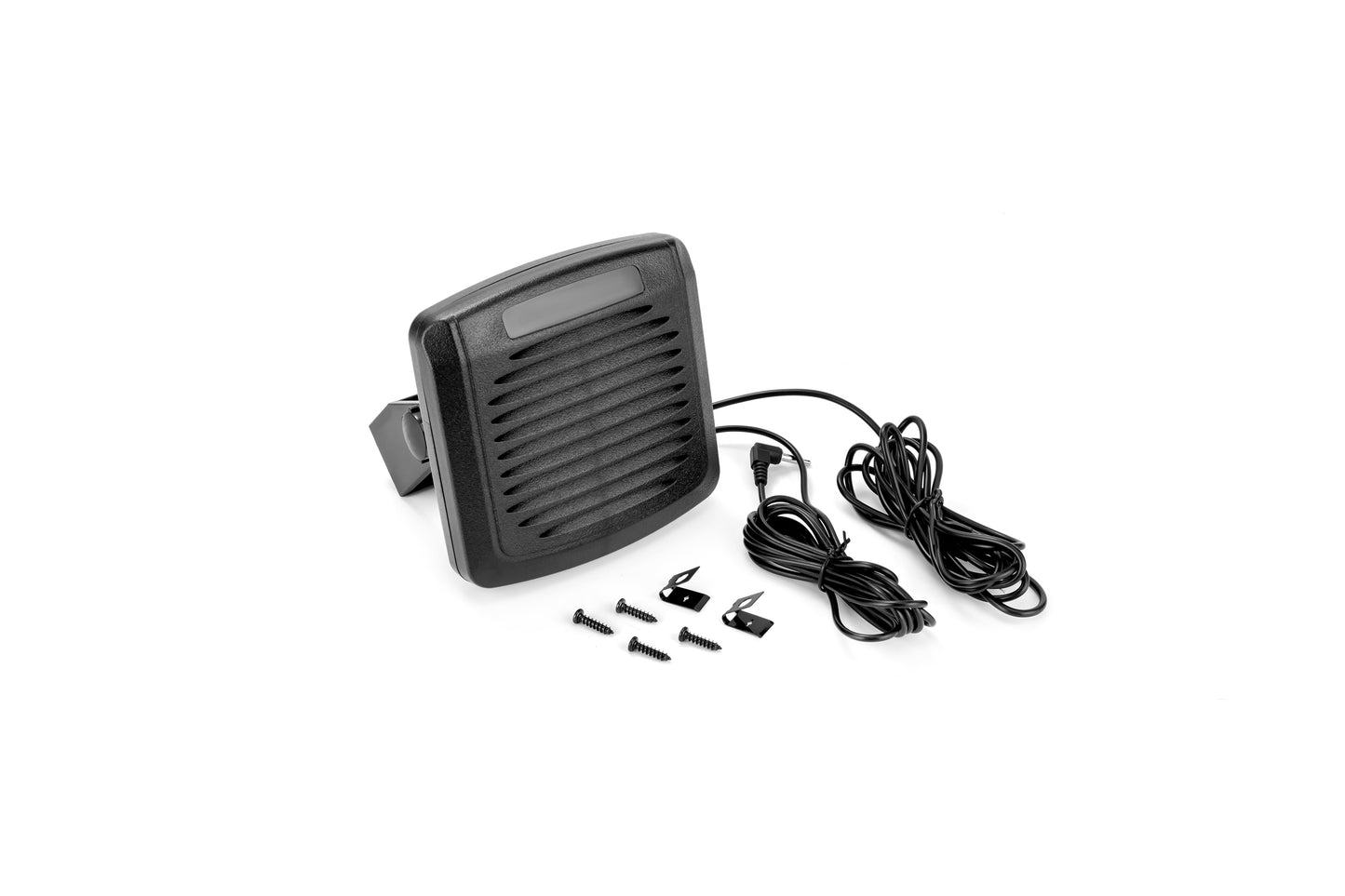 All-Terrain Waterproof External Speaker for Two-Way Mobile Radios: 15W Amplified Speaker for UTVs, Chase Trucks & Base Stations