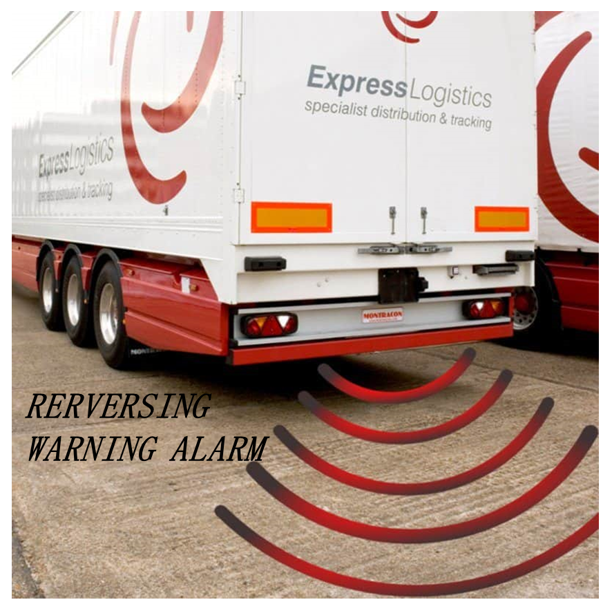 130dB Backup Beeper Buzzer Sound Warning Alarm 12V 24V Car Truck Vehicle Horn For Vehicle Reversing Reminder