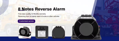Heavy Duty Back Up Reversing Alarms for Truck Trailer