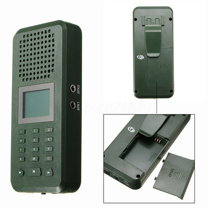 Mid-East Popular Portable Bird Caller Mp3 with 20W Speaker 150 Bird Sounds