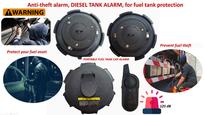Smart Fuel Cap Anti-fuel Theft Sensor Alarm For Heavy Trucks Machinery & Other Vehicle With Remote Monitoring
