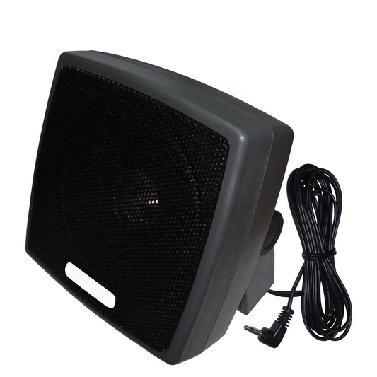 4" Noise Canceling Extension Speaker Heavy Duty 4" 20W Truck Radio Extension Speaker