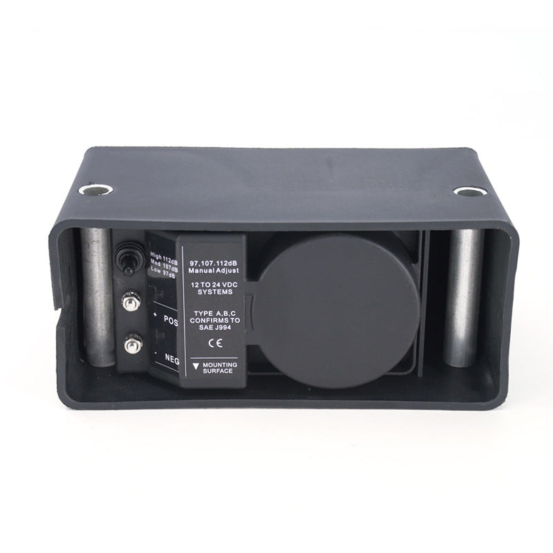 Preco 112 Backup Alarm Assembly IP66 Waterproof 12-80V Adjustable Sound 97-112dB for CAT 3T1815 Heavy Machinery & Tractor