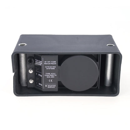 Preco 112 Backup Alarm Assembly IP66 Waterproof 12-80V Adjustable Sound 97-112dB for CAT 3T1815 Heavy Machinery & Tractor