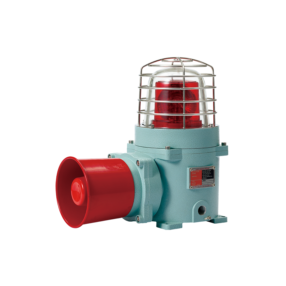 Explosion Proof Beacon Sounders SESA Revolving Signal Beacon & Electronic Sounder Combination Max.118dB