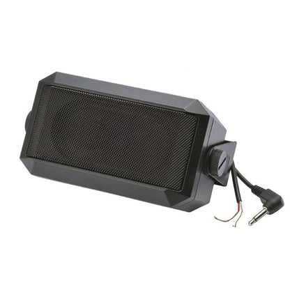 Compact Amplified Speaker for CB Mobile Radio with Built-In Amplifier and Volume Control Knob