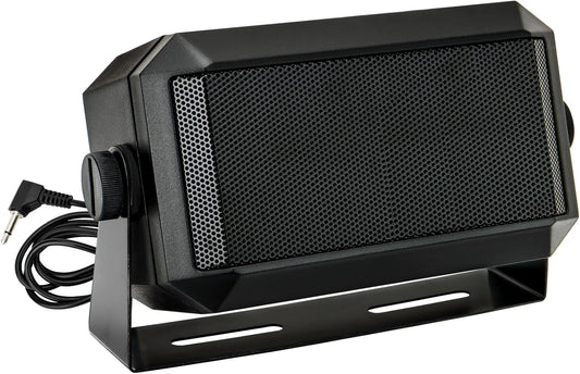 Rectangular External Communication Speaker/CB Radio Speaker for Ham Radio, External Scanners for All 3.5mm Audio Plug CB Radios and Mobile Radio