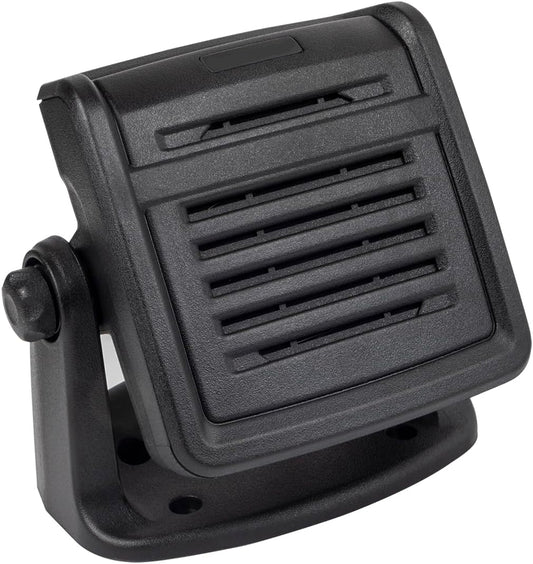 HEAVY-DUTY EXTERNAL SPEAKER 20W CRISP CLEAR SOUND compatible with Mobile radios,CB Radio,GMRS mobiles, marine radio and DMR radios