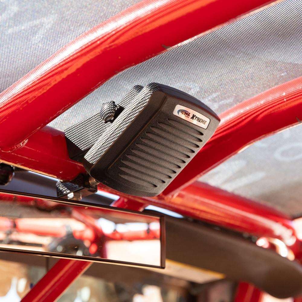 All-Terrain Waterproof External Speaker for Two-Way Mobile Radios: 15W Amplified Speaker for UTVs, Chase Trucks & Base Stations