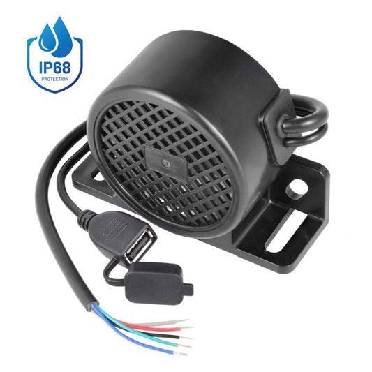 Back-up alarm - PROGRAMMABLE TALKING BACK-UP ALARM 90 DB - 12/24V